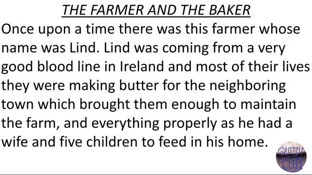 The farmer and the baker