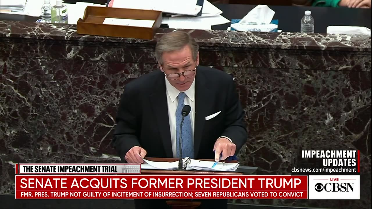 Trump attorney rips off mic after questioning from CBSN anchor