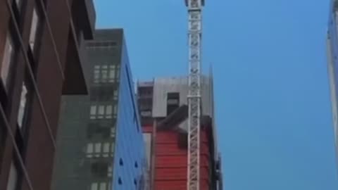 Insane Tower Crane FireOutBreak