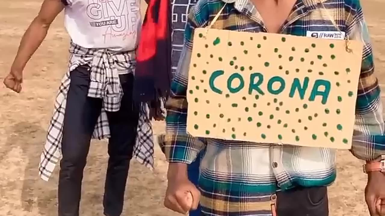 Corona Fight Comedy Funny video 2023