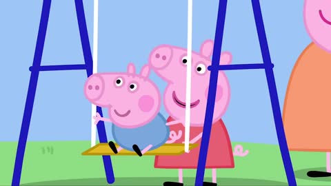 Peppa Has Fun At The Playground!