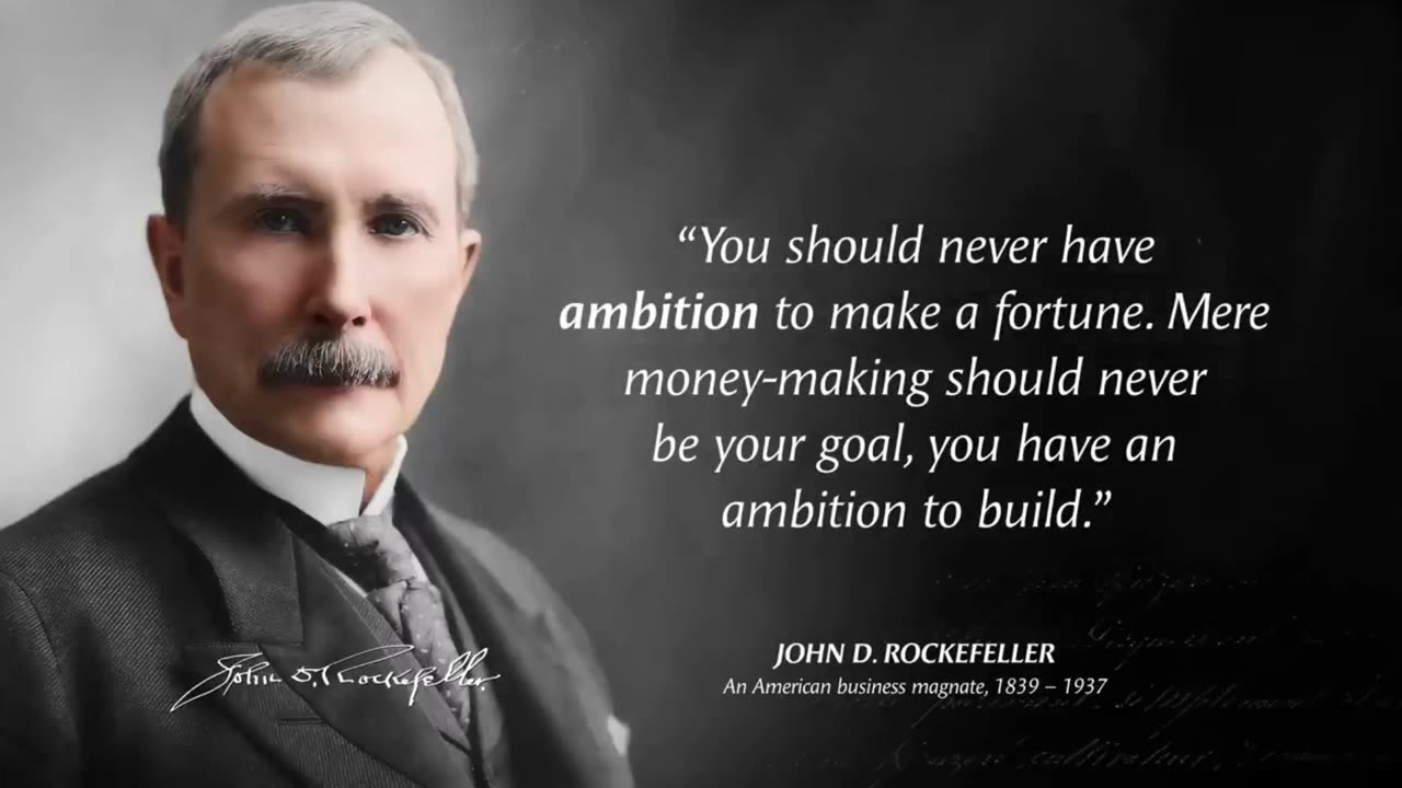 10 Timeless Insights from John D. Rockefeller to Live a Regret-Free Life