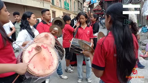 Dhime Baja I, Pachali Bhairav Jatra, Kathmandu, 2080, Day 1