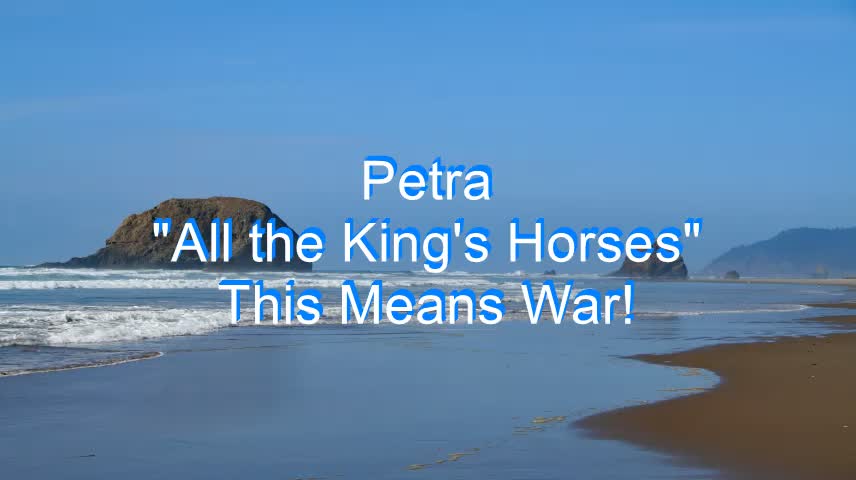 Petra - All the King's Horses #148