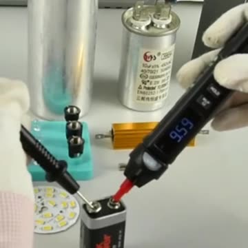 A3008 Digital Mini Pen Multimeter Auto Intelligent 6000 Precision Counts Sensor Pen Meter Tester