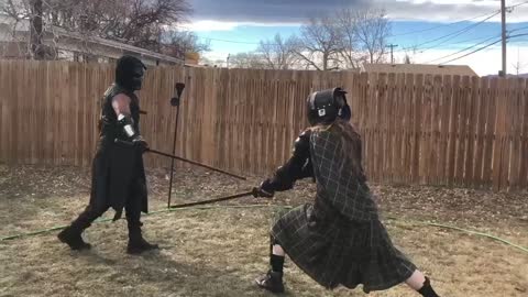 Synthetic Katana Sparring - 1
