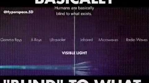 Human being are blind to what exist