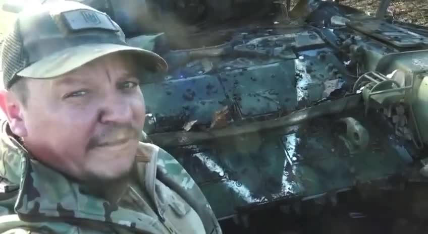 Abandoned Russian Tank