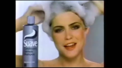 Suave Conditioning Shampoo 'Not The Same Difference At All' - TV Commercial - 1980