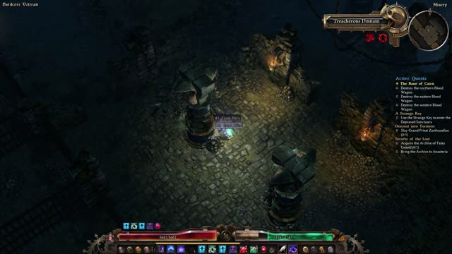 Grim dawn, Infiltrator, Normal/Veteran, Hardcore Pt 24.