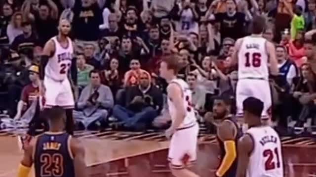 When Kyrie forgot to check the shot clock but it DIDN’T MATT