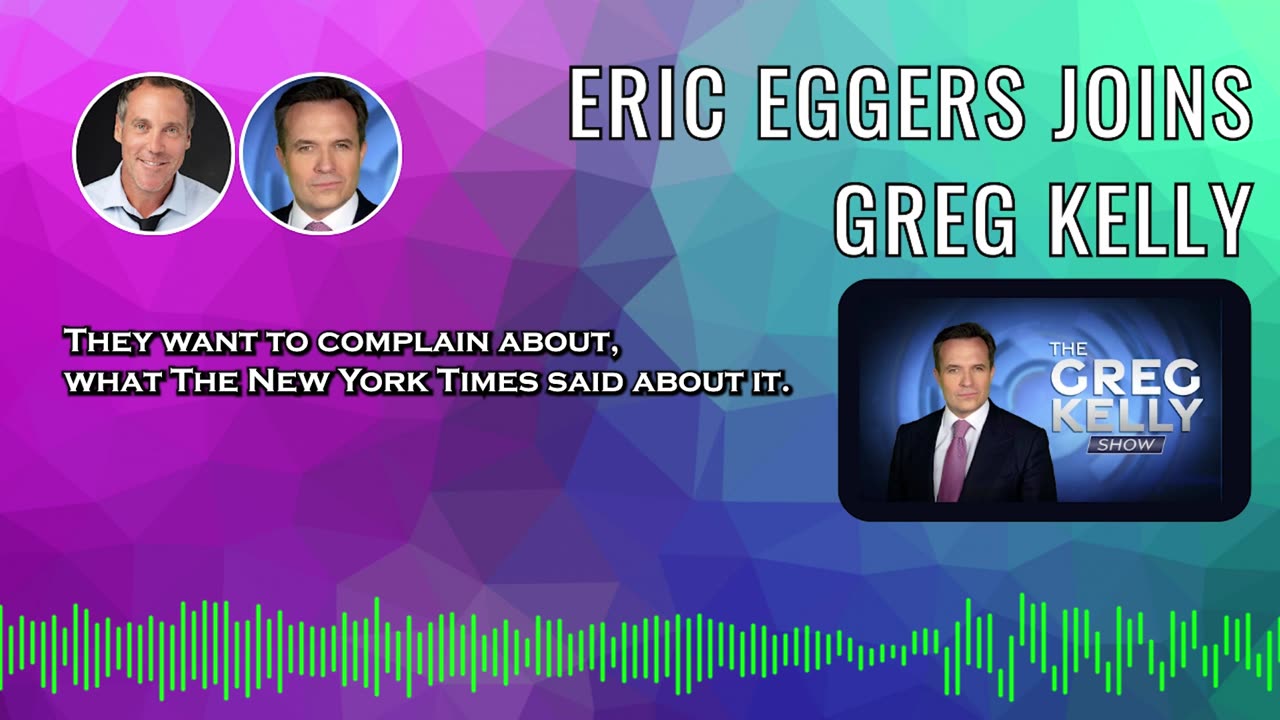 "An unprecedented pardon." // Eric Eggers on The Greg Kelly Radio Show