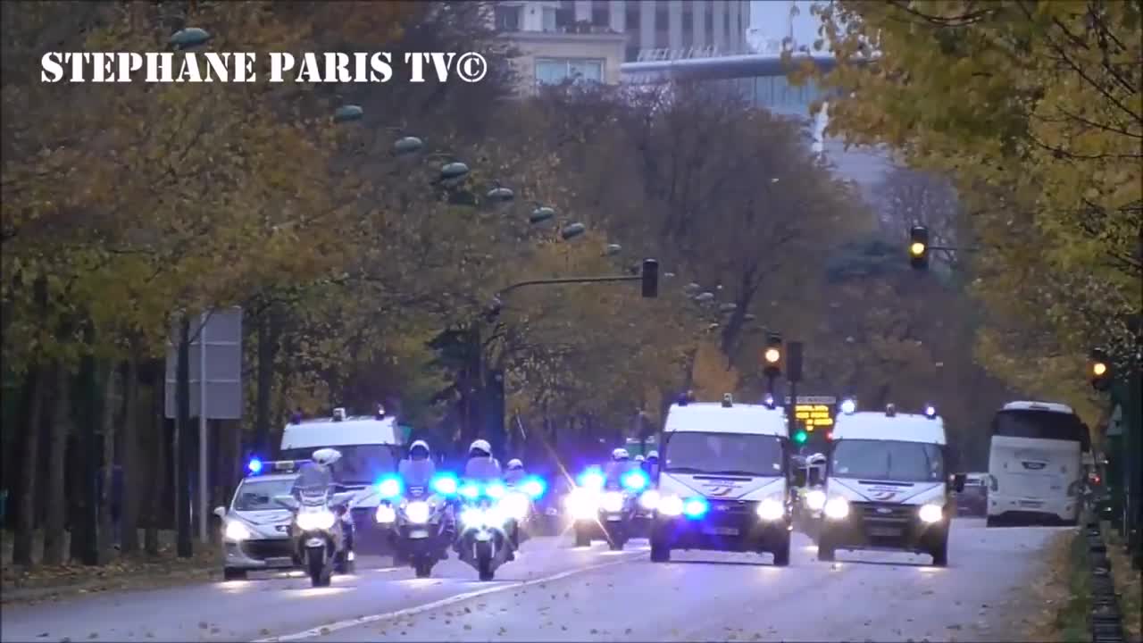 Xi Jinping vs Donald Trump Presidential motorcade comparison