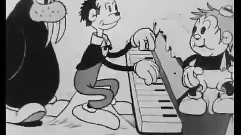 1931 Van Beuren's Tom & Jerry 2 - Polar Pals