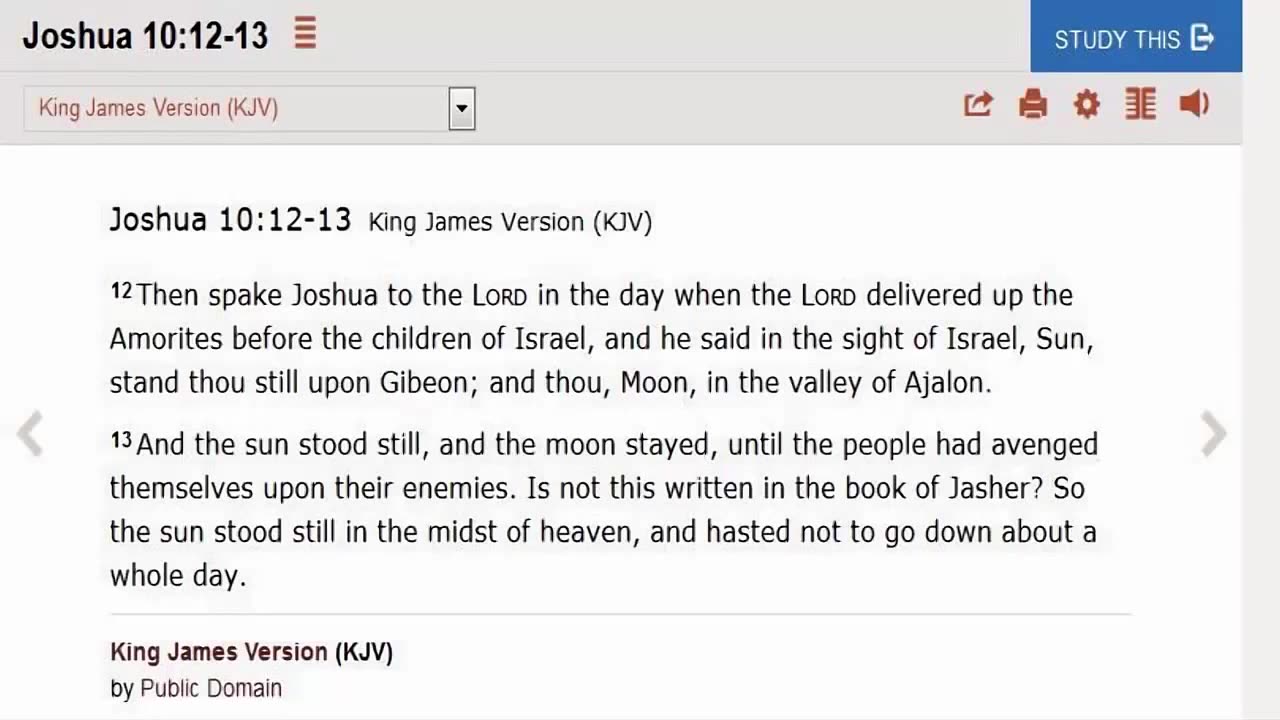 Creation according to the Scripture of the Bible