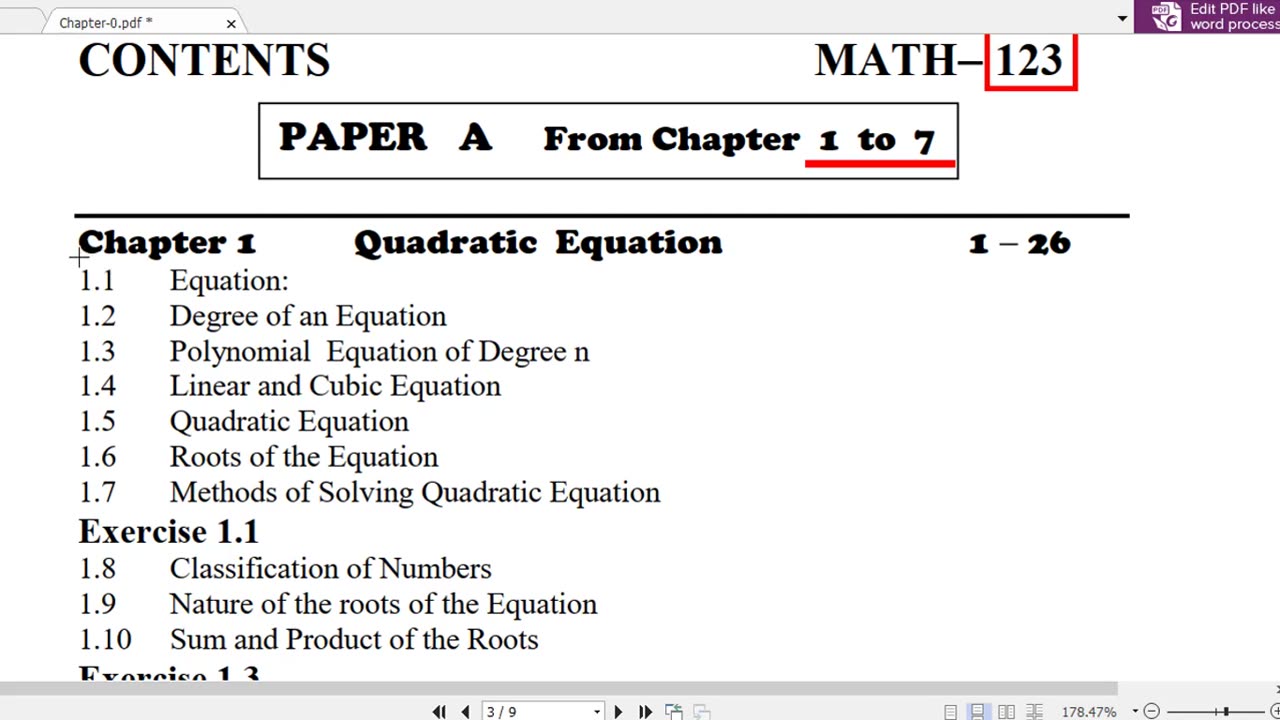 00 MATH-123 || DAE Electrical Math || Chapter-0 || DAE Electronics Math || DAE First Year MATH-123