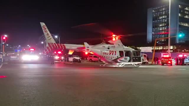 Durban crash victim airlifted to hospital