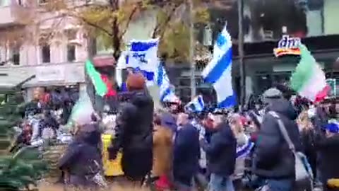 Pro-Israel march in Berlin