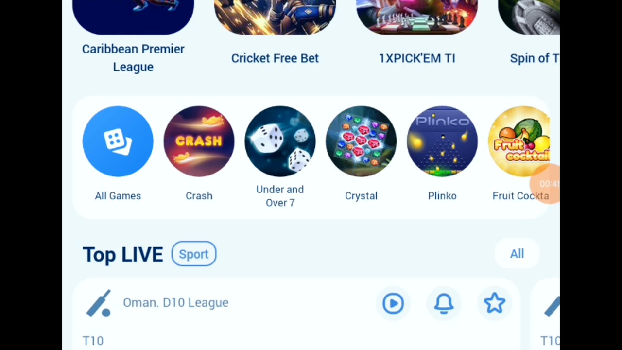 How to use 1x-swipe Option 1xbet