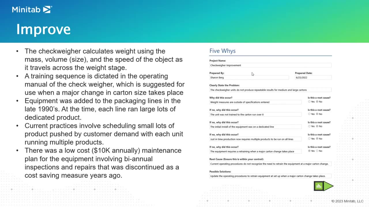 Minitab Boost the Bottom-Line by Eliminating Waste with Quality Tools