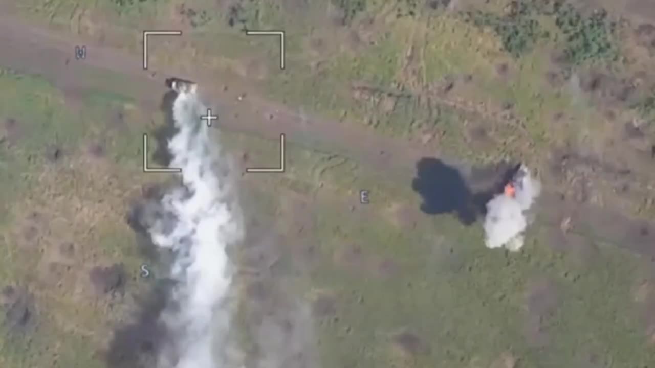 Video of the destruction of western military equipment of Ukrainian troops.