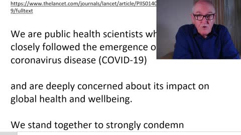 Dr. John Campbell: Lab leak conspiracy theory