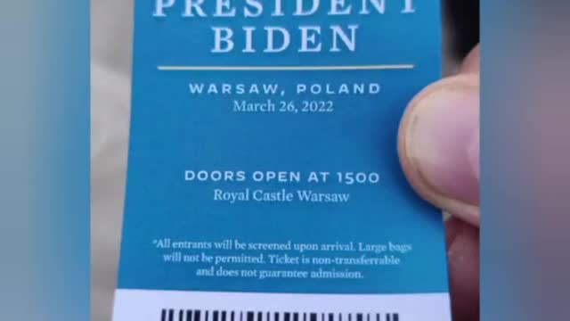 Big audience for Biden in Poland???