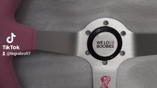 DND Performance Interior Breast Cancer Research steering wheel