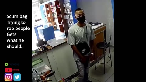 Crime in the USA robber get killed