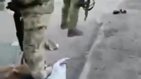 Chechen soldiers combat footage from Mariupol