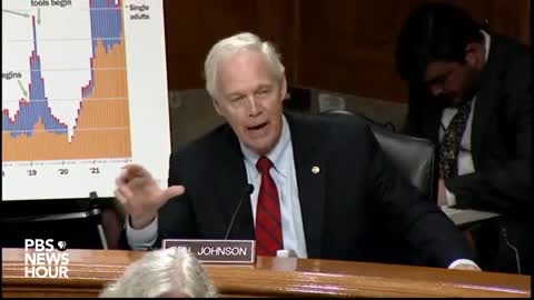 DHS Sec. says border crisis not Biden's fault, Ron Johnson EXPLODES