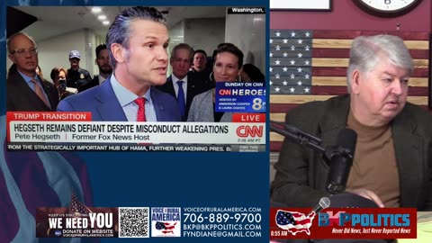 Pete Hegseth May Be On The Upside Of The Confirmation