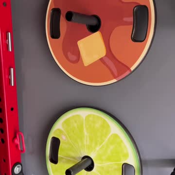 Weight It Out Thin Weight Plates Makeover With Plate Snacks