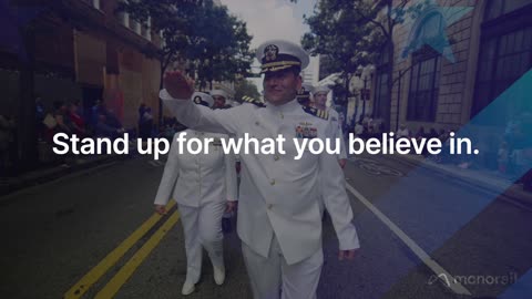 Stand up for what you believe in