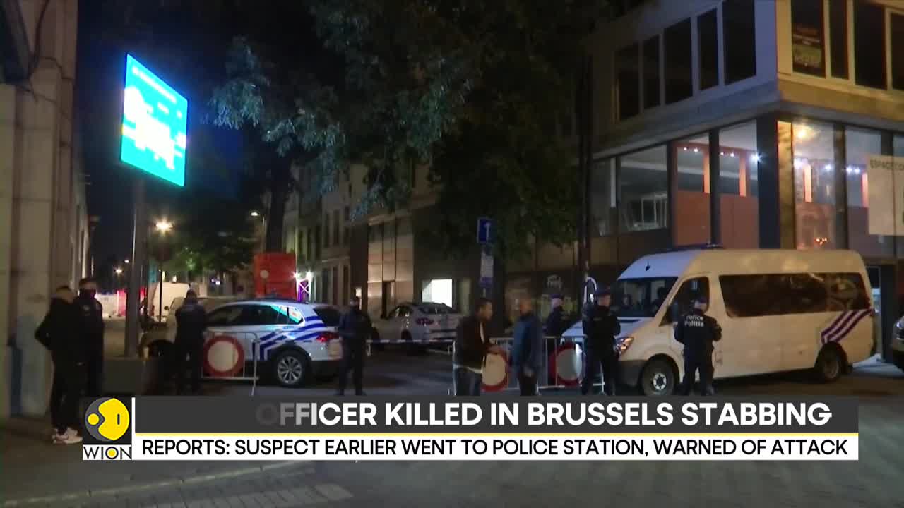 Belgium: Police officer killed in Brussels stabbing, terror probe launched after attack | WION