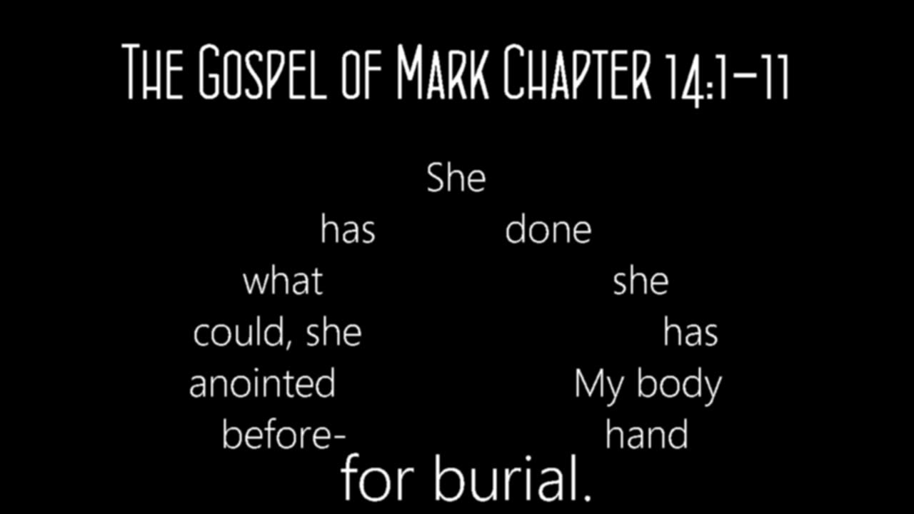 Mark 14:1-11