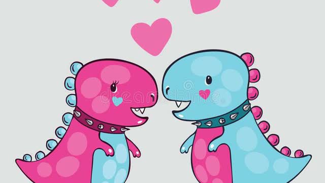 2 gay dinosaurs