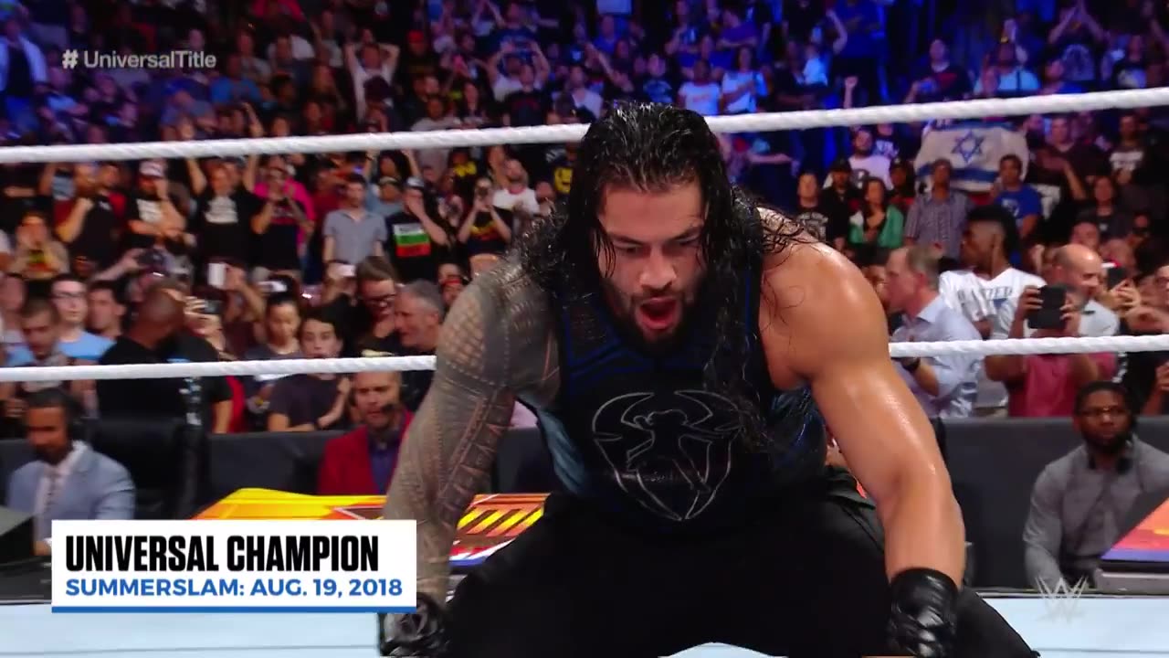 The big dog Roman reigns has always come up big in big match