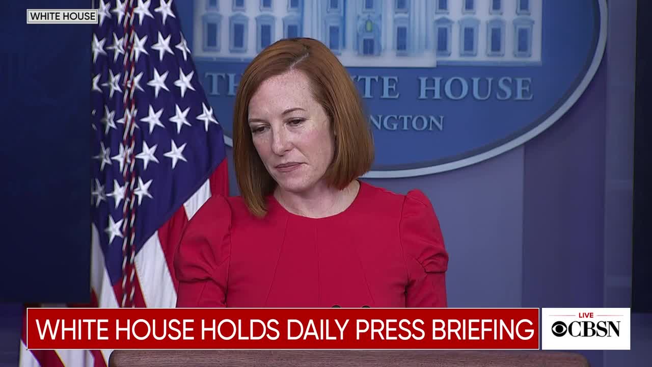 Psaki has a hard time understanding liberty: