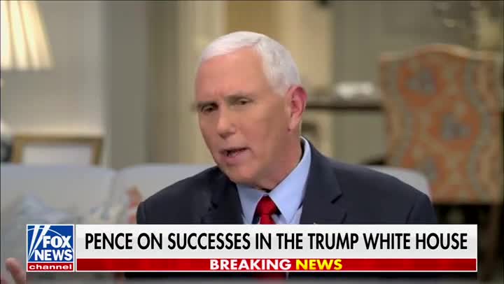 Pence Says Trump-Pence Admin. Had a Remarkable Four Years, However, It Didn’t End Well