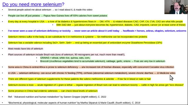Do you need more selenium?