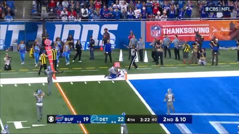 Buffalo Bills vs. Detroit Lions Highlights 4th QTR | NFL Week 12, 2022 PART 2
