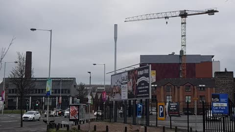 5G masts Ormeau Road Fire Station Belfast