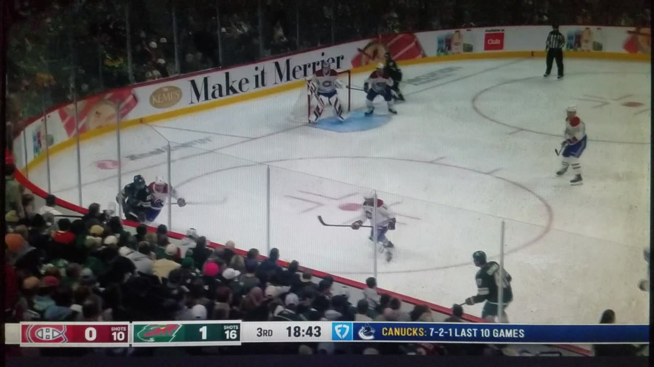 MTL vs MIN - Wild Win 3-0