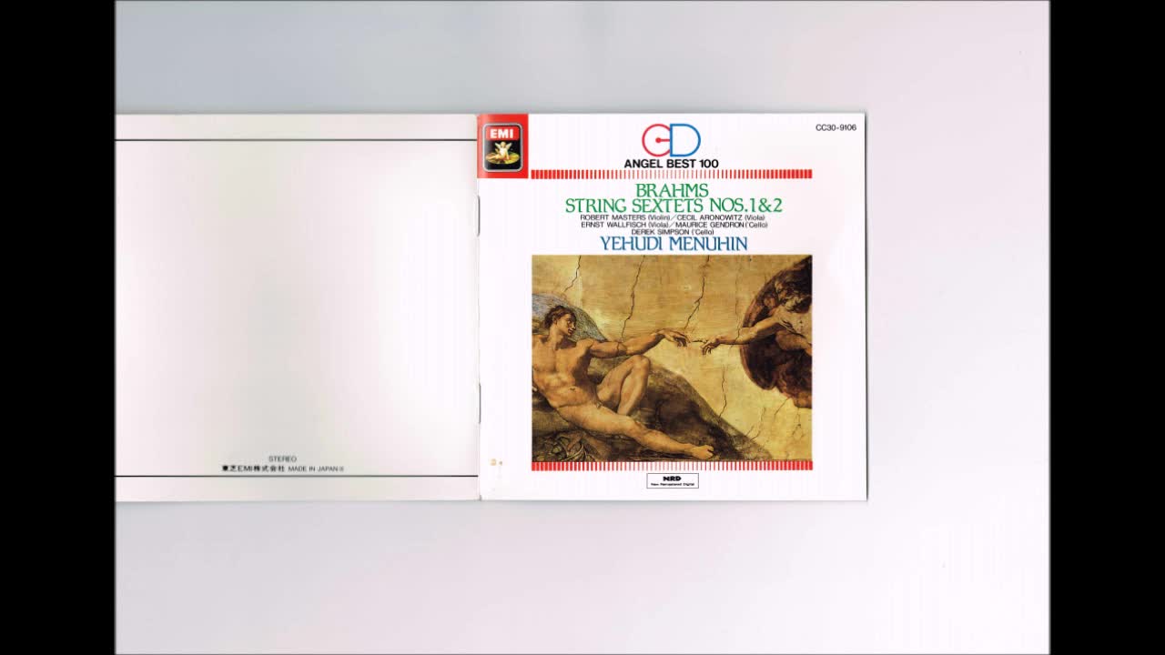 Brahms - String Sextet No.1 Menuhin Masters Aronowits Wallfisch Gendron Simpson