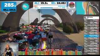 Zwift | WTRL Race | Sept. 21, 2021 - final kilometer sprint