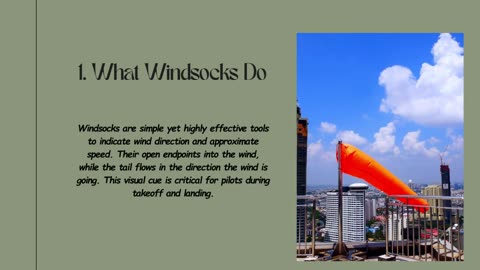 Airport Windsocks: Essential Tools for Safe Aviation