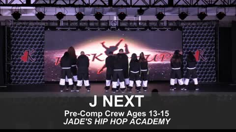 J NEXT Pre-Competitive Hip Hop Dance Crew