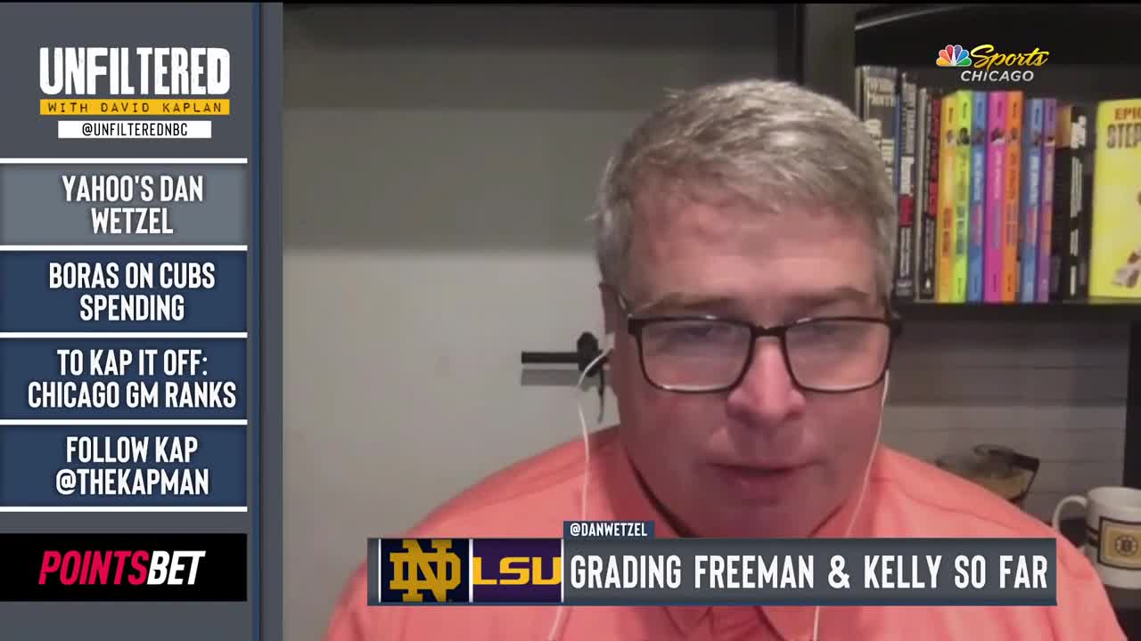 Grading LSU's Brian Kelly and Notre Dame's Marcus Freeman | NBC Sports Chicago