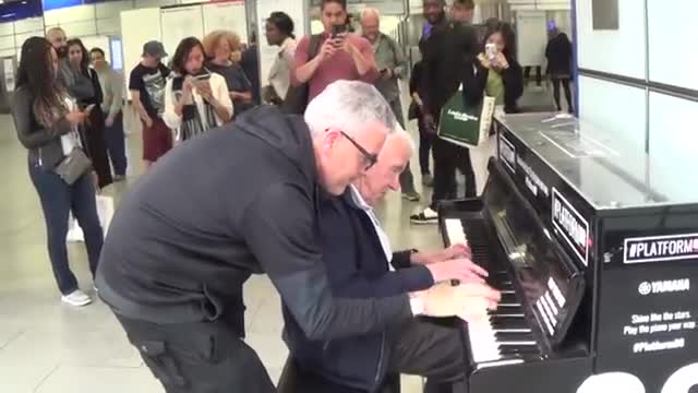 Senior Citizen Plays Piano...Then Magic Occurs